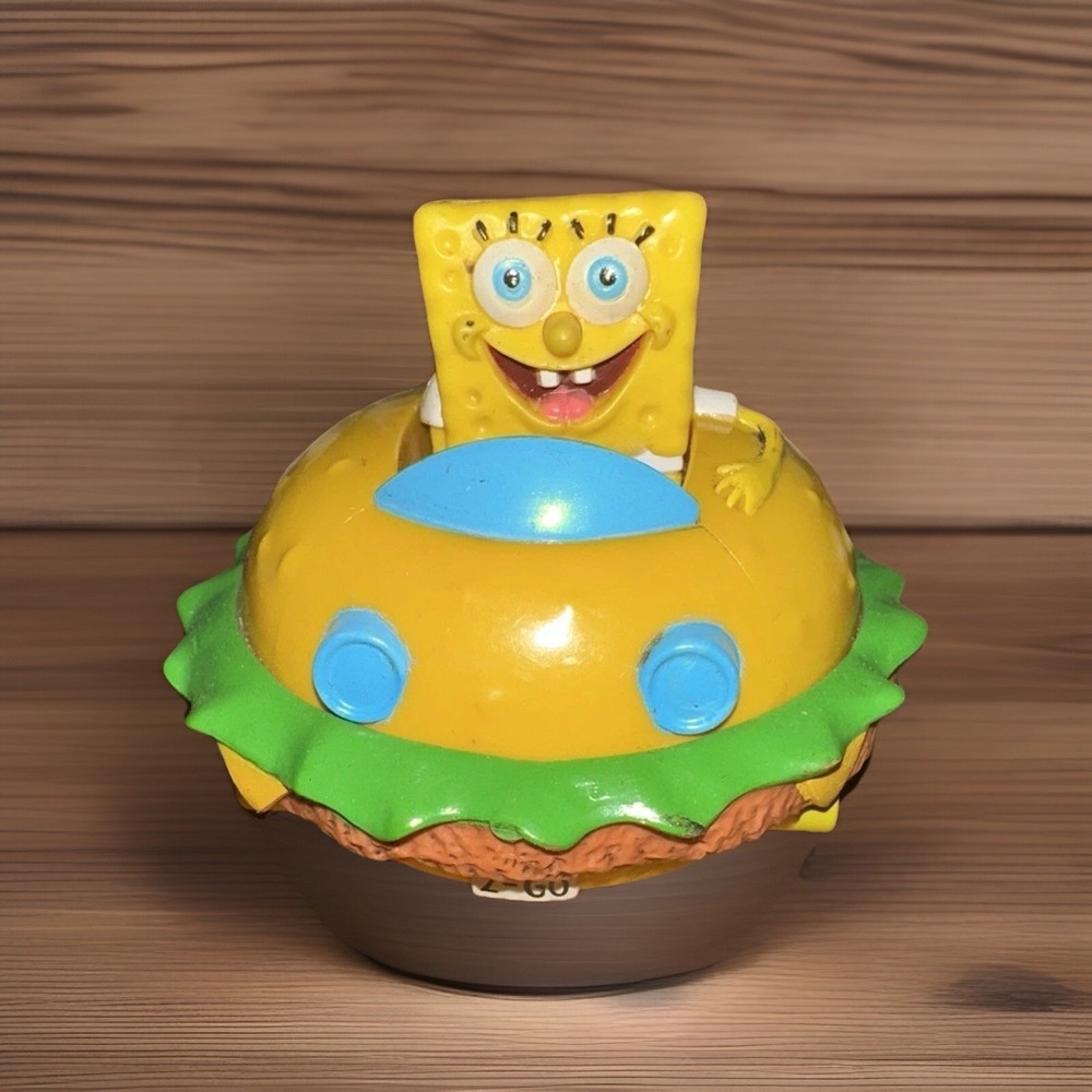 2015 small Viacom SpongeBob SquarePants Krabby Crabby Patty Wagon Vehicle Car‎